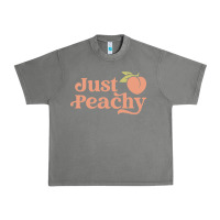 Tornado just peachy retro 70s georgia peaches summer fruit Urban Heavy Tee - linhVisuals