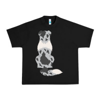 Black australian shepherd Urban Heavy Tee - linhVisuals