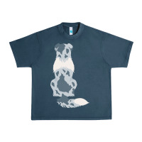 Midnight Navy australian shepherd Urban Heavy Tee - linhVisuals