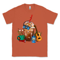 Copper Camping Frappe Coffee Classic Tee - FaDigitalArtStudio