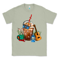 Matcha Camping Frappe Coffee Classic Tee - FaDigitalArtStudio