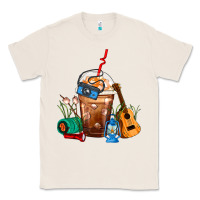 Natural Camping Frappe Coffee Classic Tee - FaDigitalArtStudio