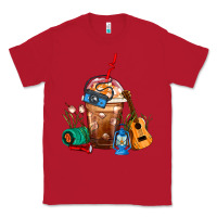 Red Camping Frappe Coffee Classic Tee - FaDigitalArtStudio