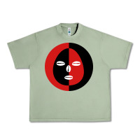 Oil Green eleggua 2 colors face Urban Heavy Tee - linhVisuals
