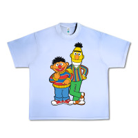 Grape Ice bert and ernie Urban Heavy Tee - linhVisuals