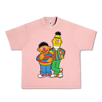 Salmon bert and ernie Urban Heavy Tee - linhVisuals
