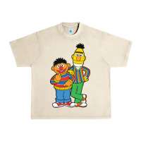 Sandshell bert and ernie Urban Heavy Tee - linhVisuals