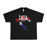 Black mens tata croatian father croatia bester papa father's day Urban Heavy Tee - linhVisuals