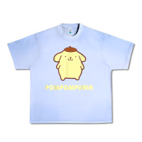 Grape Ice pompompurin character front and back t shirt Urban Heavy Tee - linhVisuals