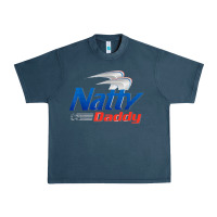 Midnight Navy mens natty daddy dad bod light humor beer lover father's day Urban Heavy Tee - linhVisuals