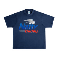 Navy mens natty daddy dad bod light humor beer lover father's day Urban Heavy Tee - linhVisuals