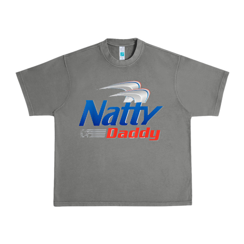 Mens Natty Daddy Dad Bod Light Humor Beer Lover Father's Day Urban Heavy Tee by linhVisuals | Teevron