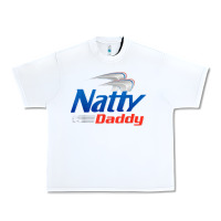 White mens natty daddy dad bod light humor beer lover father's day Urban Heavy Tee - linhVisuals