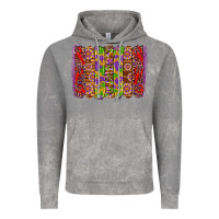 Cloud Rock mardi gras crawfish brushstrokes Vintage Hoodie - Artiststas