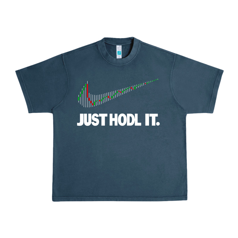 Just Hodl It Urban Heavy Tee by linhVisuals | Teevron