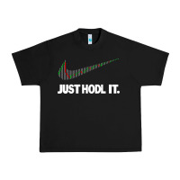 Black just hodl it Urban Heavy Tee - linhVisuals