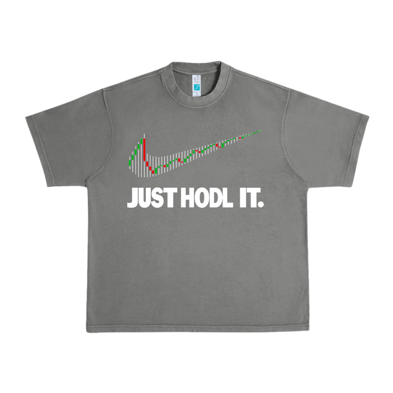 Just Hodl It Urban Heavy Tee by linhVisuals | Teevron