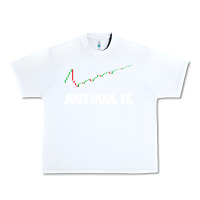 White just hodl it Urban Heavy Tee - linhVisuals