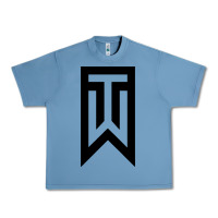 Pebble Blue tiger Urban Heavy Tee - linhVisuals