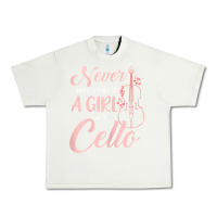 Pistachio never underestimate a girl with a cello Urban Heavy Tee - linhVisuals