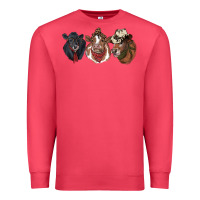 Cardinal Hangin With My Heifers Premium Sweatshirt - RanaPortraitStore