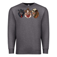 Charcoal Heather Hangin With My Heifers Premium Sweatshirt - RanaPortraitStore