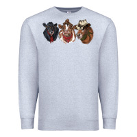 Heather Grey Hangin With My Heifers Premium Sweatshirt - RanaPortraitStore