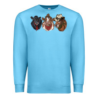 Ocean Blue Hangin With My Heifers Premium Sweatshirt - RanaPortraitStore