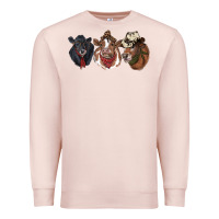 Pale Pink Hangin With My Heifers Premium Sweatshirt - RanaPortraitStore