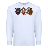 White Hangin With My Heifers Premium Sweatshirt - RanaPortraitStore