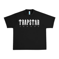 Black trapstar Urban Heavy Tee - linhVisuals
