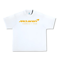 White formula 1 team Urban Heavy Tee - linhVisuals