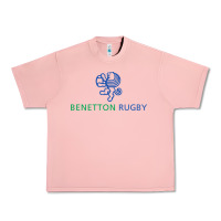 Salmon benetton rugby Urban Heavy Tee - linhVisuals