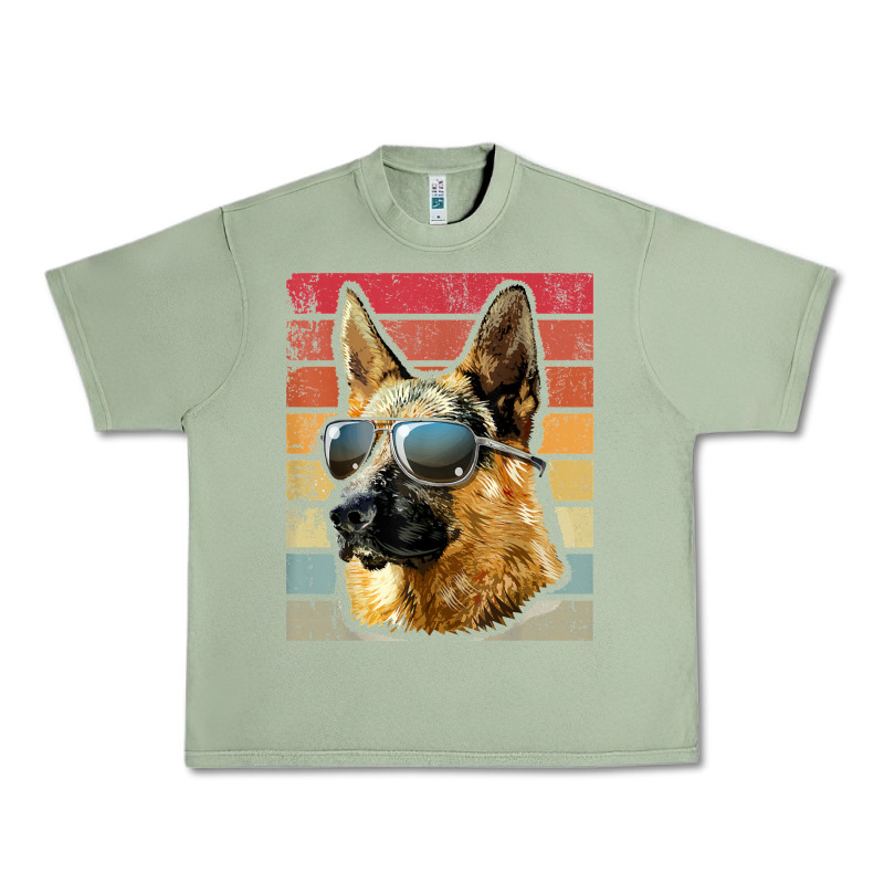 Retro Vintage German Shepherd German Shepherd Dog Gift Urban Heavy Tee by linhVisuals | Teevron