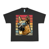 Pigment Black retro vintage german shepherd german shepherd dog gift Urban Heavy Tee - linhVisuals