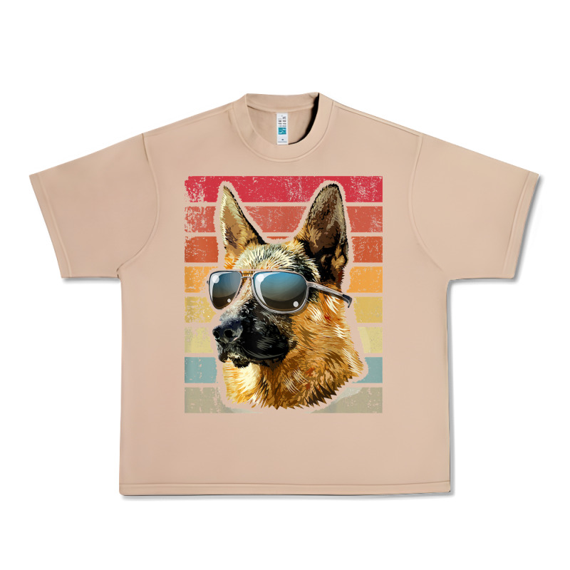 Retro Vintage German Shepherd German Shepherd Dog Gift Urban Heavy Tee by linhVisuals | Teevron
