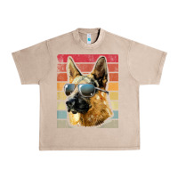 French Oak retro vintage german shepherd german shepherd dog gift Urban Heavy Tee - linhVisuals