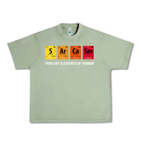Oil Green sarcasm elements of humor periodic table graphic Urban Heavy Tee - linhVisuals