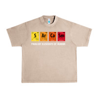 French Oak sarcasm elements of humor periodic table graphic Urban Heavy Tee - linhVisuals