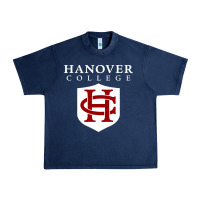 Navy hanover college Urban Heavy Tee - linhVisuals