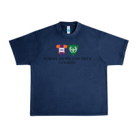 Navy hobart and william smith colleges Urban Heavy Tee - linhVisuals