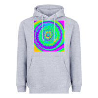 Heather Grey tye die pattern Heavyweight Hoodie - RanaPortraitStore