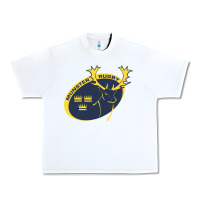 White munster rugby Urban Heavy Tee - linhVisuals
