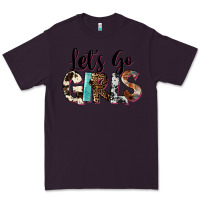 Plum Let's Go Girls Premium Tee - FaDigitalArtStudio