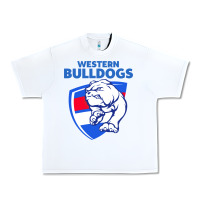 White western bulldogs Urban Heavy Tee - linhVisuals