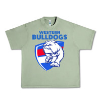 Oil Green western bulldogs Urban Heavy Tee - linhVisuals