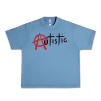Pebble Blue autistic punk Urban Heavy Tee - linhVisuals