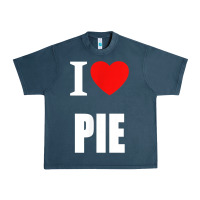 Retro Vintage Classic I Love Pie For Pie Lovers Cooks Chefs T Shirt Urban Heavy Tee | Teevron
