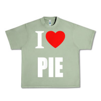 Oil Green retro vintage classic i love pie for pie lovers cooks chefs t shirt Urban Heavy Tee - linhVisuals