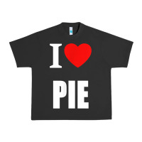 Pigment Black retro vintage classic i love pie for pie lovers cooks chefs t shirt Urban Heavy Tee - linhVisuals